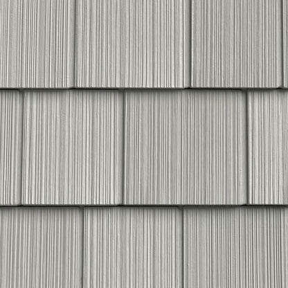 The Foundry Vinyl Perfection Shingles, 7in W X 60 3/4 L, 34 Panels/Carton, 100 Sq Feet, Shadow - 008