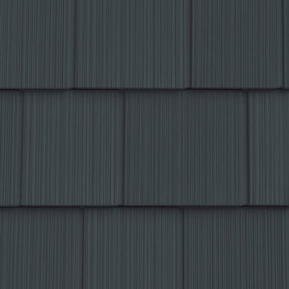 The Foundry Vinyl Perfection Shingles, 7in W X 60 3/4 L, 34 Panels/Carton, 100 Sq Feet, Shadow - 008