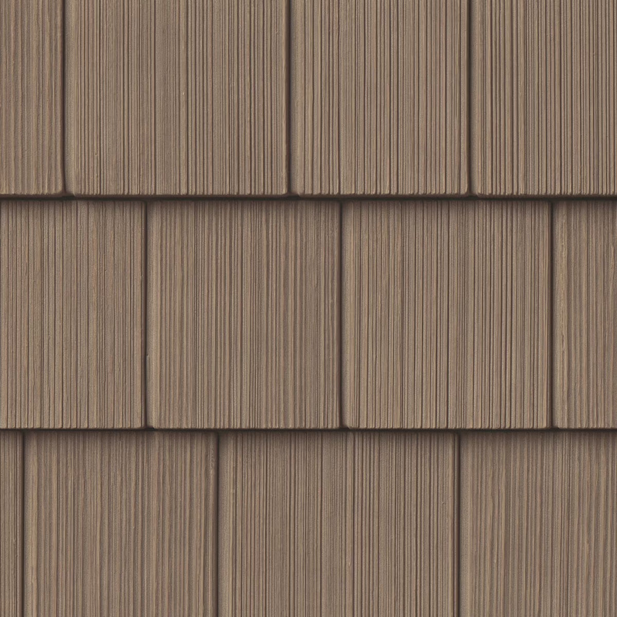 The Foundry Vinyl Perfection Shingles, 7in W X 60 3/4 L, 34 Panels/Carton, 100 Sq Feet, Shadow - 008