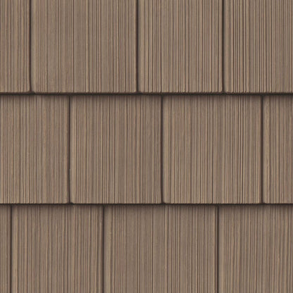 The Foundry Vinyl Perfection Shingles, 7in W X 60 3/4 L, 34 Panels/Carton, 100 Sq Feet, Shadow - 008