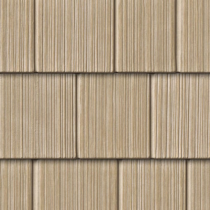 The Foundry Vinyl Perfection Shingles, 7in W X 60 3/4 L, 34 Panels/Carton, 100 Sq Feet, Shadow - 008