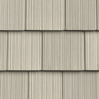 The Foundry Vinyl Perfection Shingles, 7in W X 60 3/4 L, 34 Panels/Carton, 100 Sq Feet, Shadow - 008