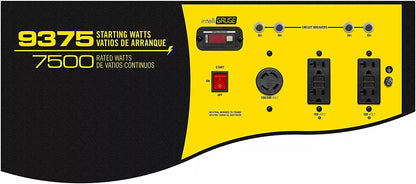 Portable Gas-Powered Generator, 9,375-Watt, RV-Ready - Remote Start
