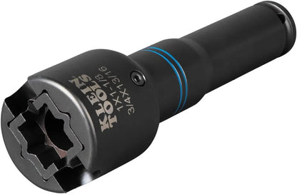 Klein Tools Single-Ended Impact Socket, 3/4-Inch, 1-Inch And 1-1/8-Inch - NRHD3