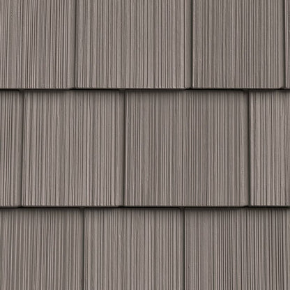 The Foundry Vinyl Perfection Shingles, 7in W X 60 3/4 L, 34 Panels/Carton, 100 Sq Feet, Shadow - 008