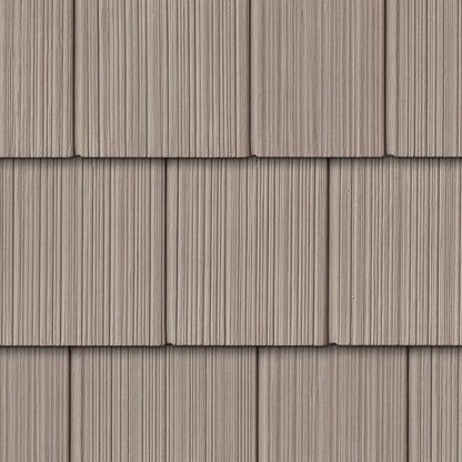 The Foundry Vinyl Perfection Shingles, 7in W X 60 3/4 L, 34 Panels/Carton, 100 Sq Feet, Shadow - 008