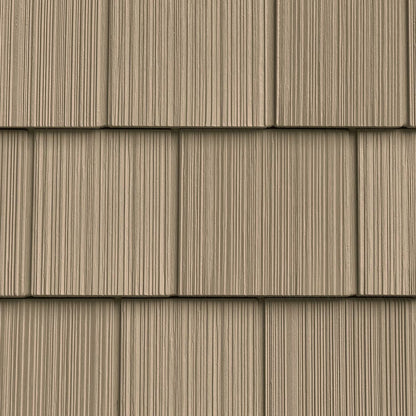 The Foundry Vinyl Perfection Shingles, 7in W X 60 3/4 L, 34 Panels/Carton, 100 Sq Feet, Shadow - 008