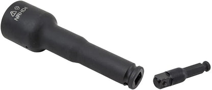 Klein Tools Single-Ended Impact Socket, 3/4-Inch, 1-Inch And 1-1/8-Inch - NRHD3