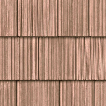 The Foundry Vinyl Perfection Shingles, 7in W X 60 3/4 L, 34 Panels/Carton, 100 Sq Feet, Shadow - 008