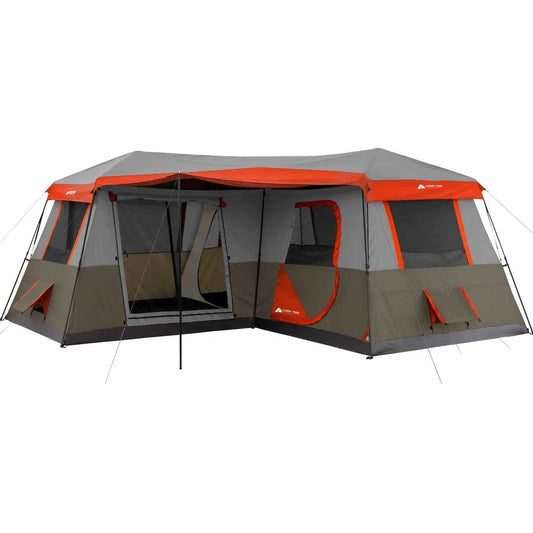 Ozark Trail Instant Cabin Tent, Sleeps 12, 16 x 16, 3-Room - WMT-161682B