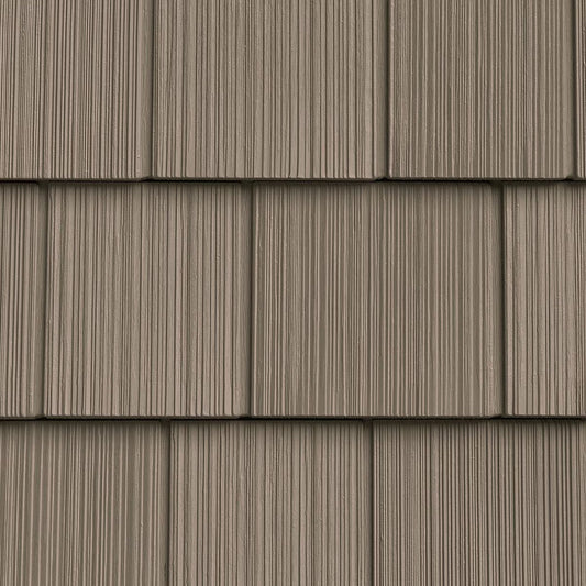 The Foundry Vinyl Perfection Shingles, 7in W X 60 3/4 L, 34 Panels/Carton, 100 Sq Feet, Shadow - 008